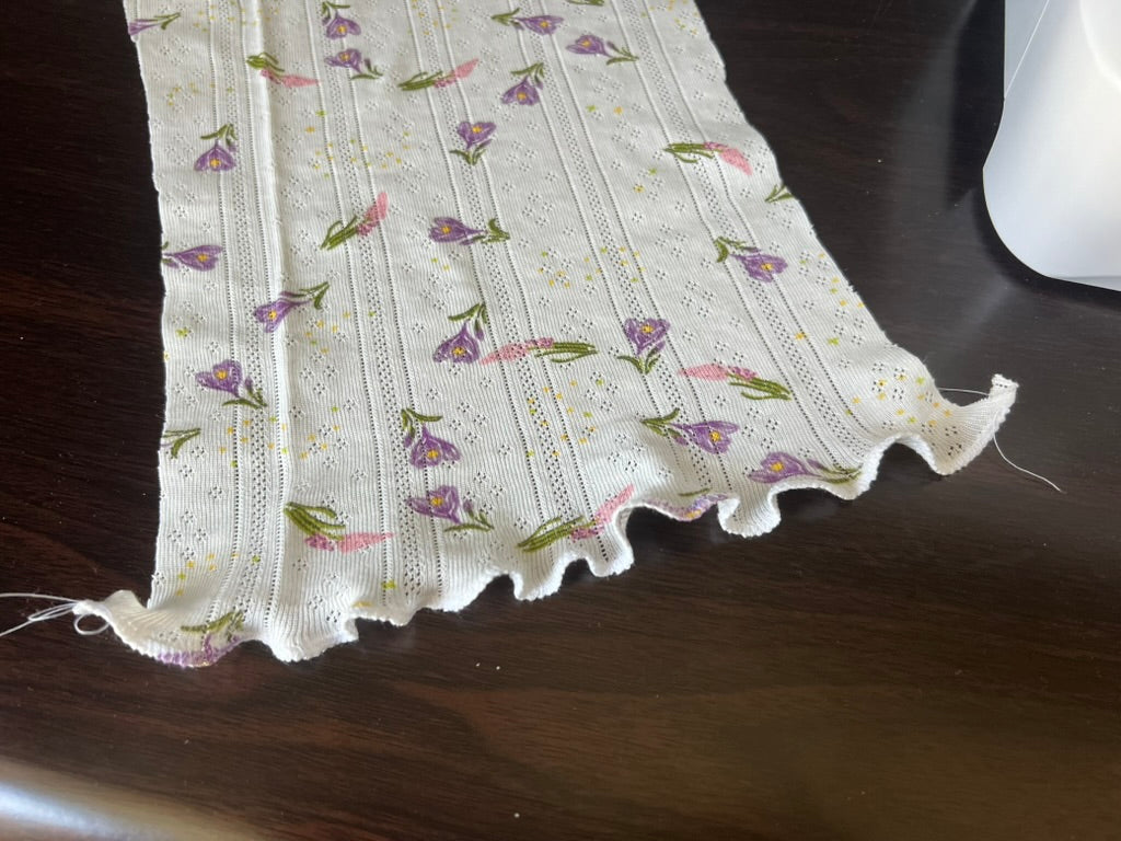 Learn how to make a lettuce hem