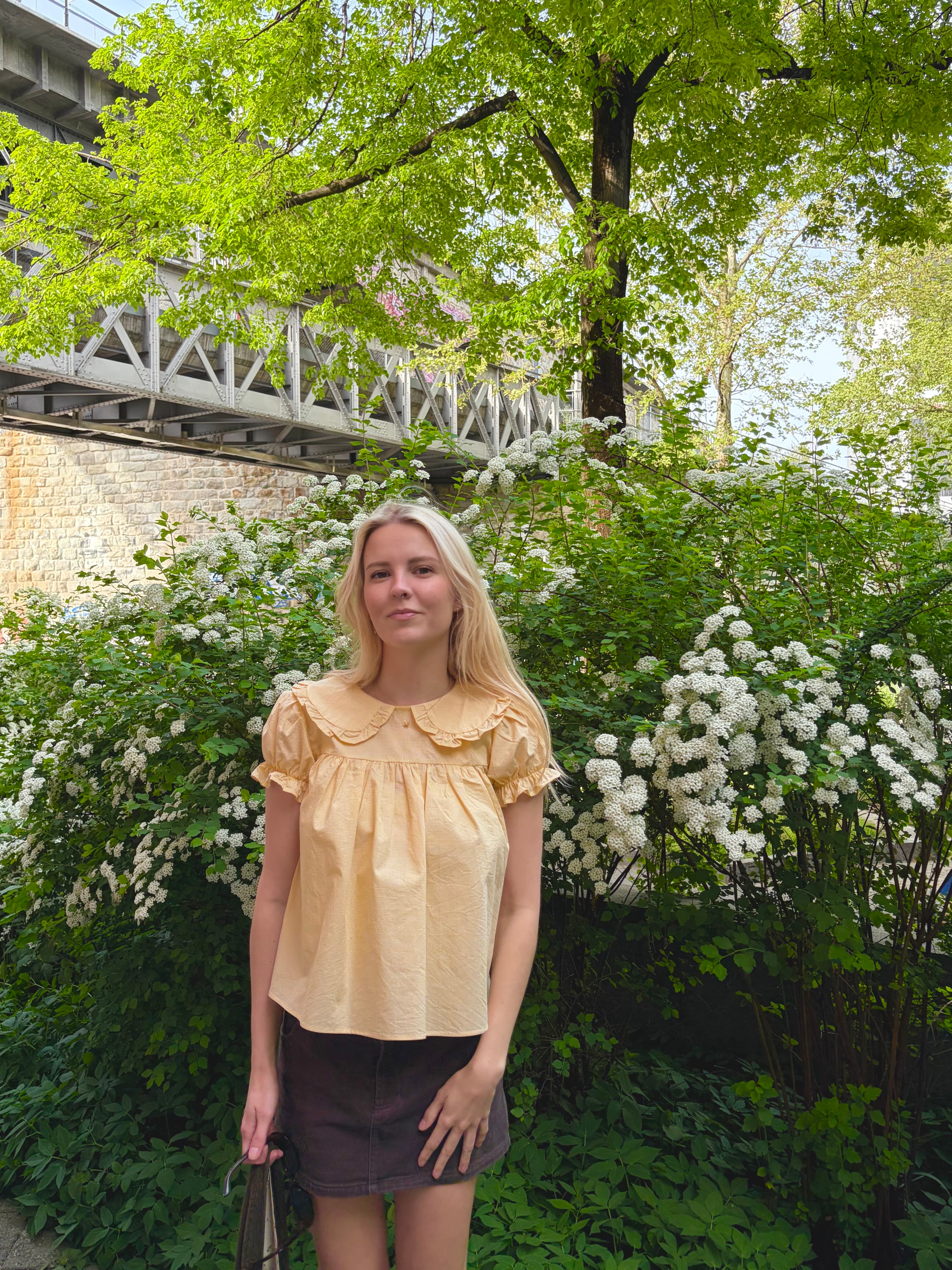 Rounded Collar Dress & Blouse Sewing Pattern | Darling Dress/Top