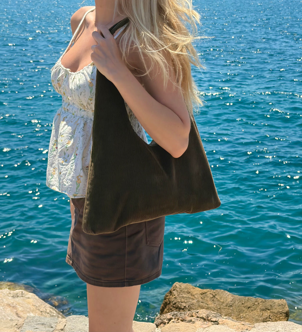 Slouchy Tote Bag Sewing Pattern | Hannah Bag