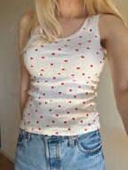 Lace Trim Tank Top Sewing Pattern | Tiffany Top