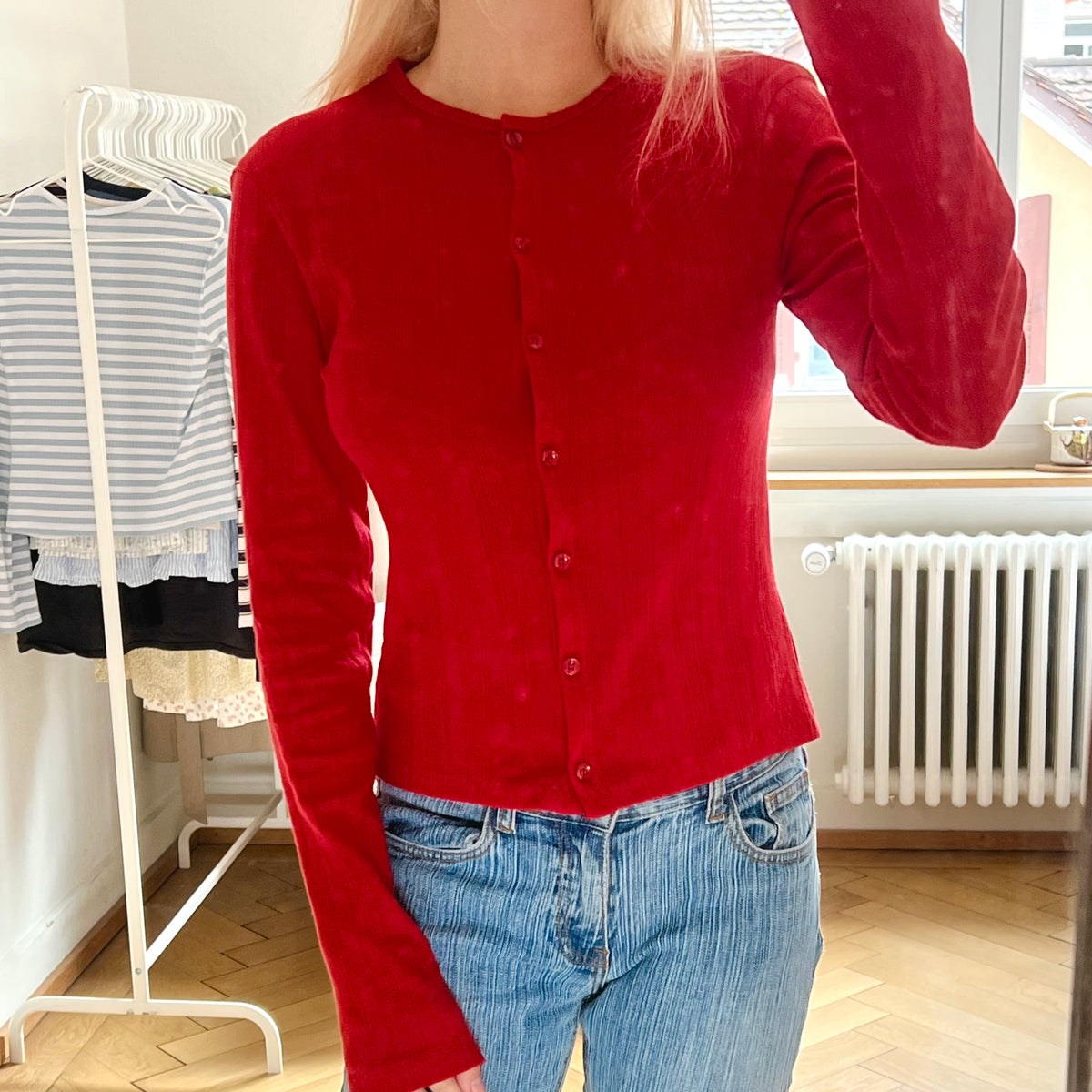 Long Sleeve (Boat Neck & Cardigan) Sewing Pattern | Josephine Top