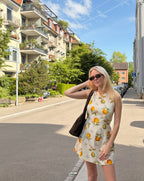Boat Neck Mini Dress Sewing Pattern | Lily Dress