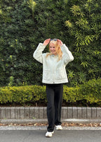 Oversized Collar Jacket | Claire Jacket