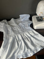 Ruffle Bottom Babydoll Top Sewing Pattern | Olivia Top