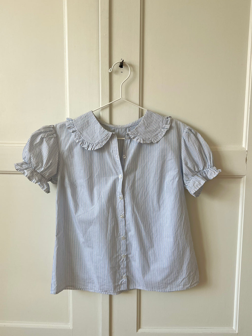 Peter Pan Collar Blouse Sewing Pattern | Piper Blouse