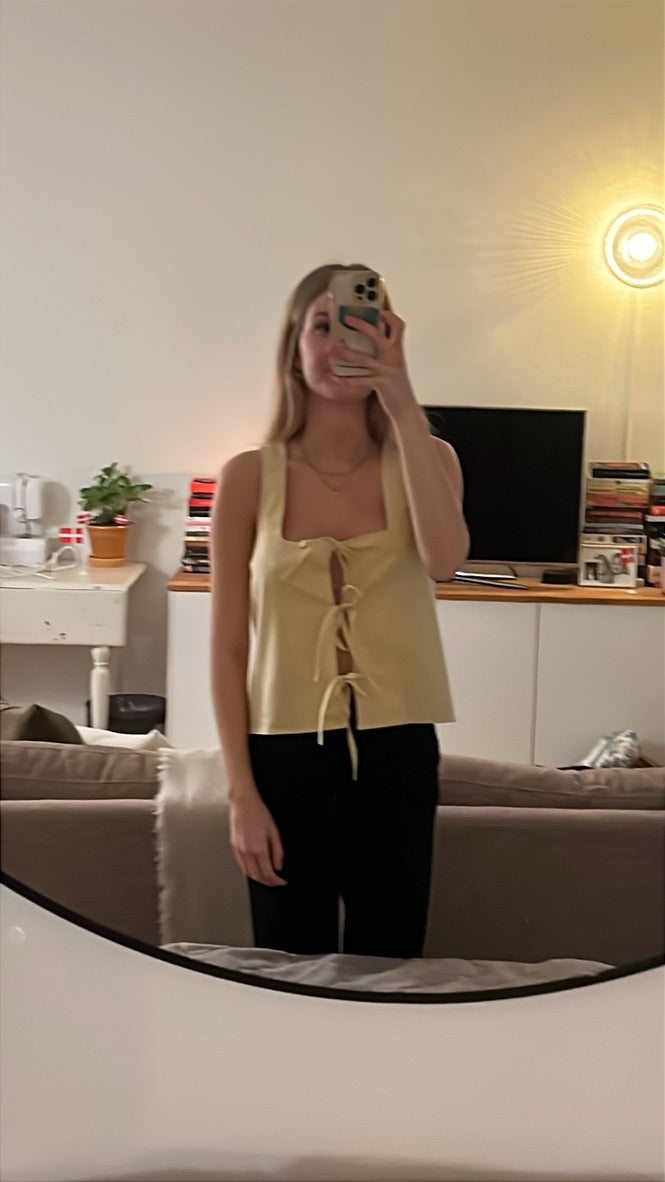 Tie-Front Top Sewing Pattern | Thea Top