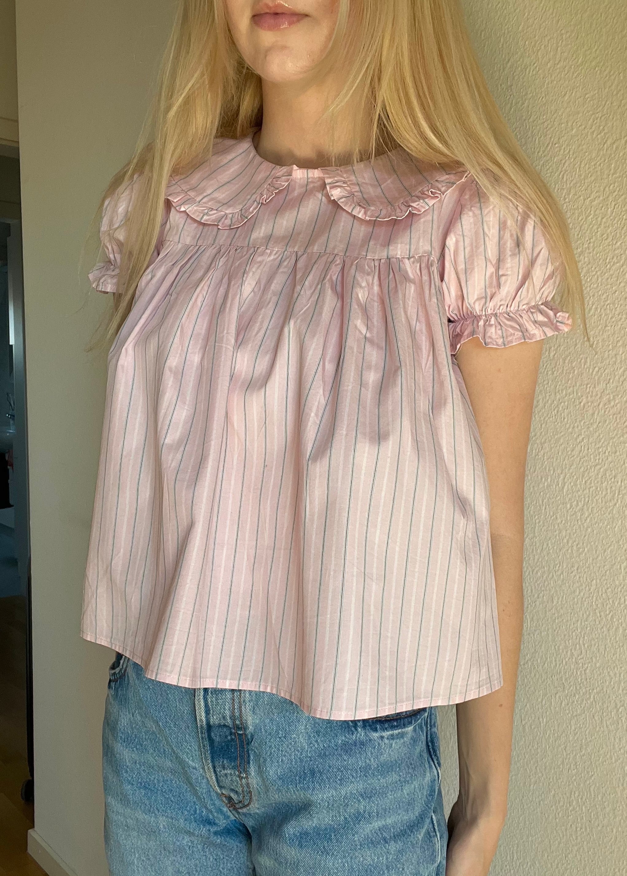 Rounded Collar Dress & Blouse Sewing Pattern | Darling Dress/Top