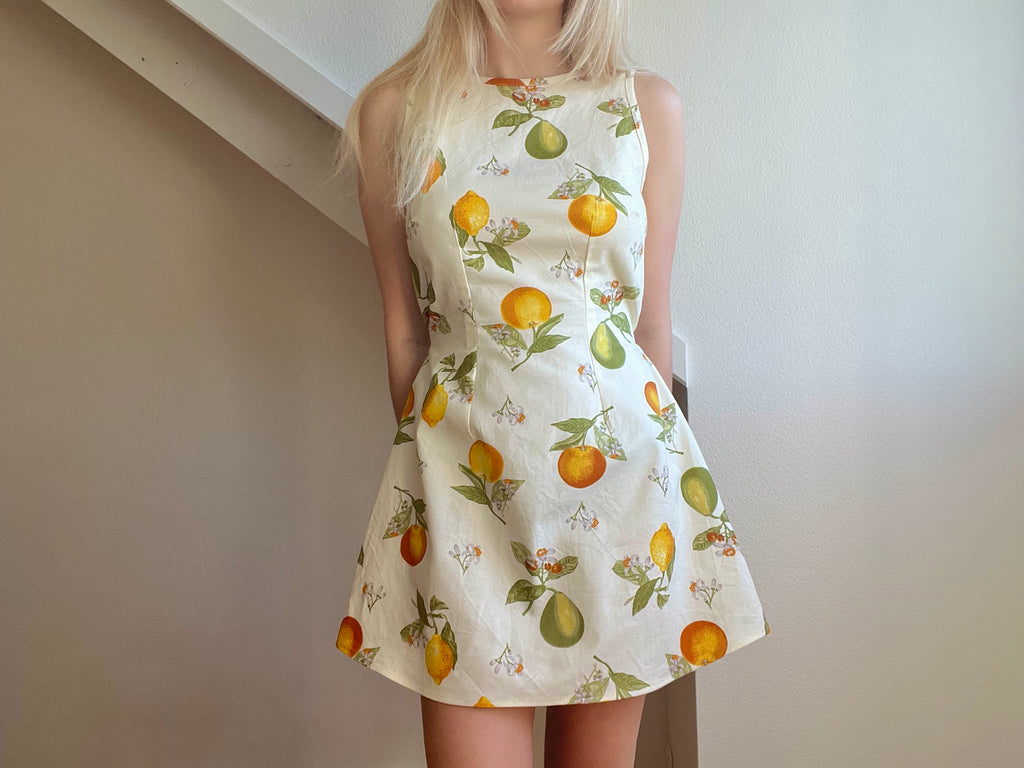 Boat Neck Mini Dress Sewing Pattern | Lily Dress