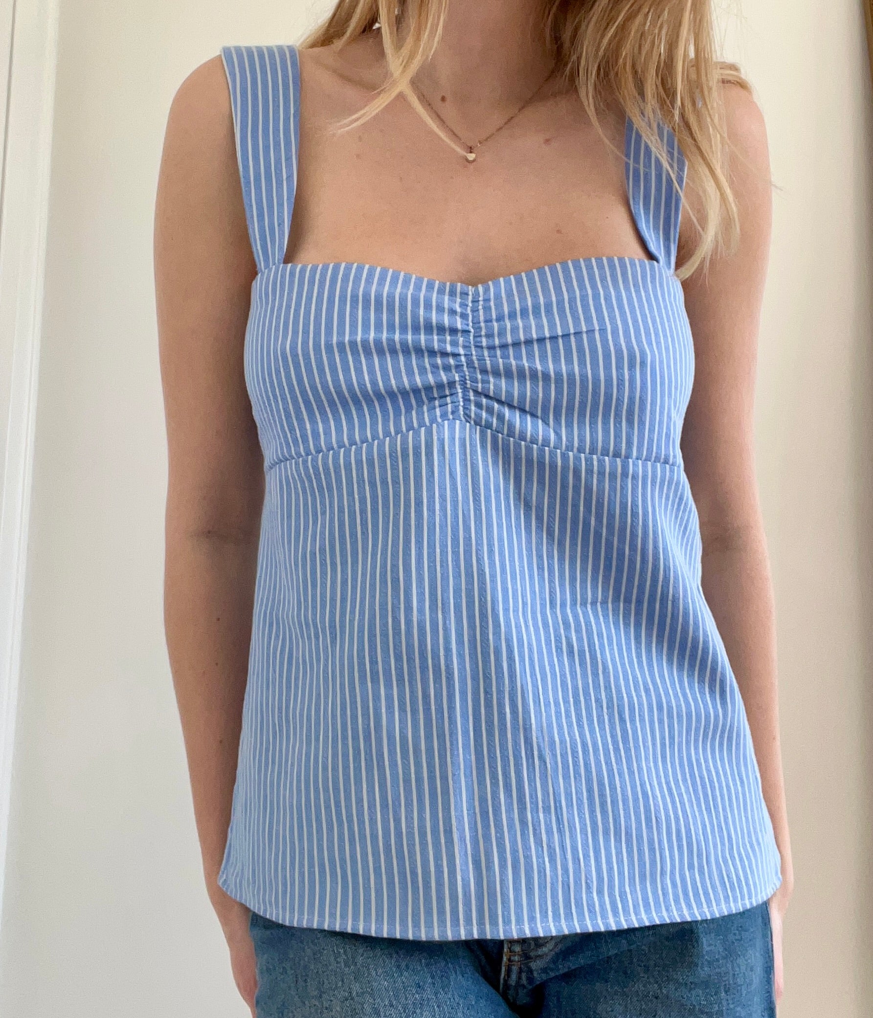 Open-Back Tube Top Sewing Pattern | Carrie Top