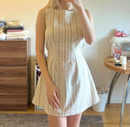 Boat Neck Mini Dress Sewing Pattern | Lily Dress