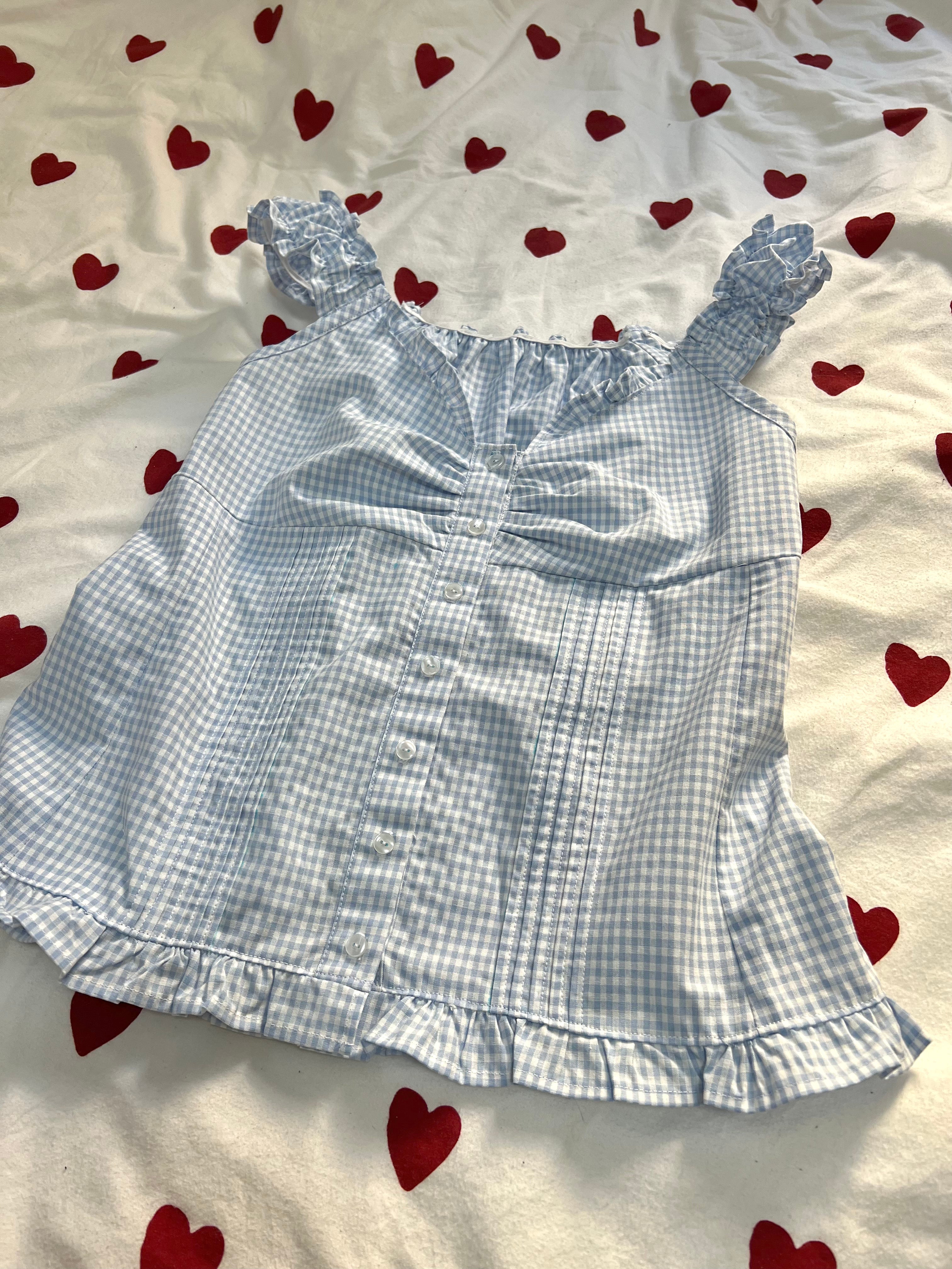 Button-Front Blouse Sewing Pattern I Esther Top