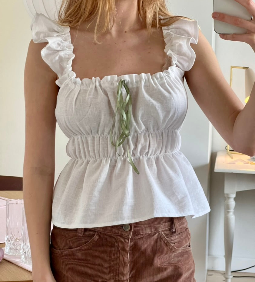 Cottage Top Sewing Pattern | Cora Top