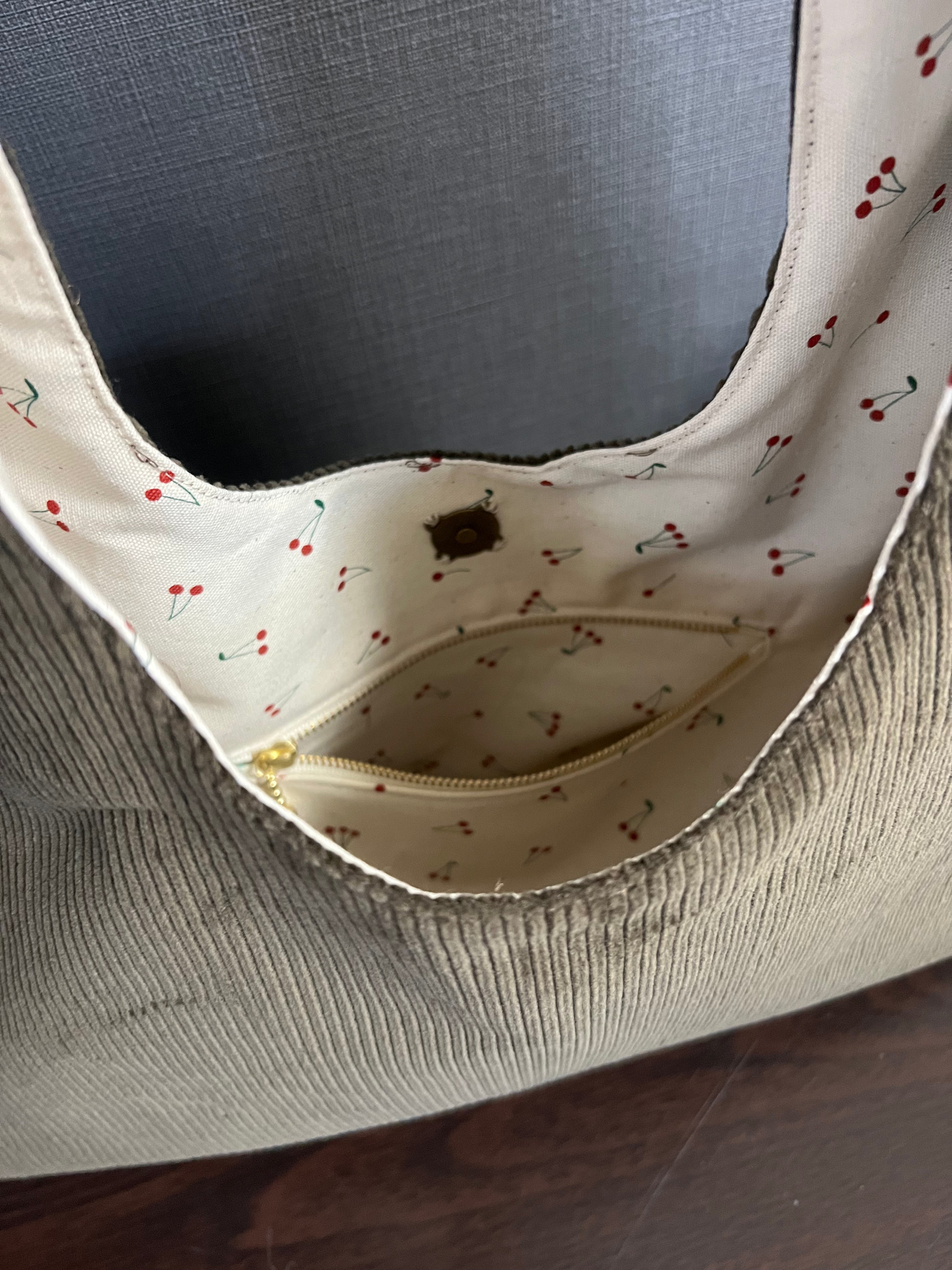 Slouchy Tote Bag Sewing Pattern | Hannah Bag