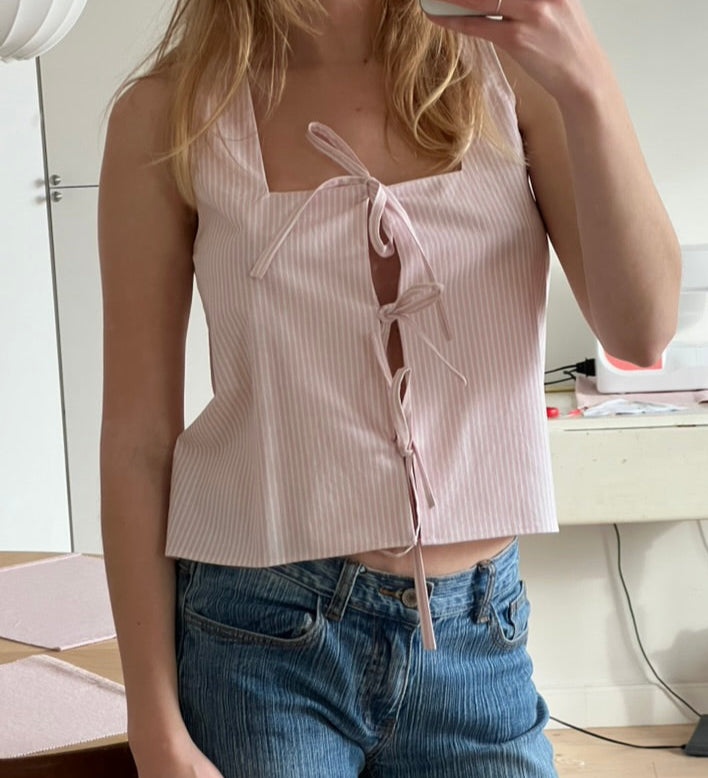 Tie Front Top Sewing Pattern | Thea Top