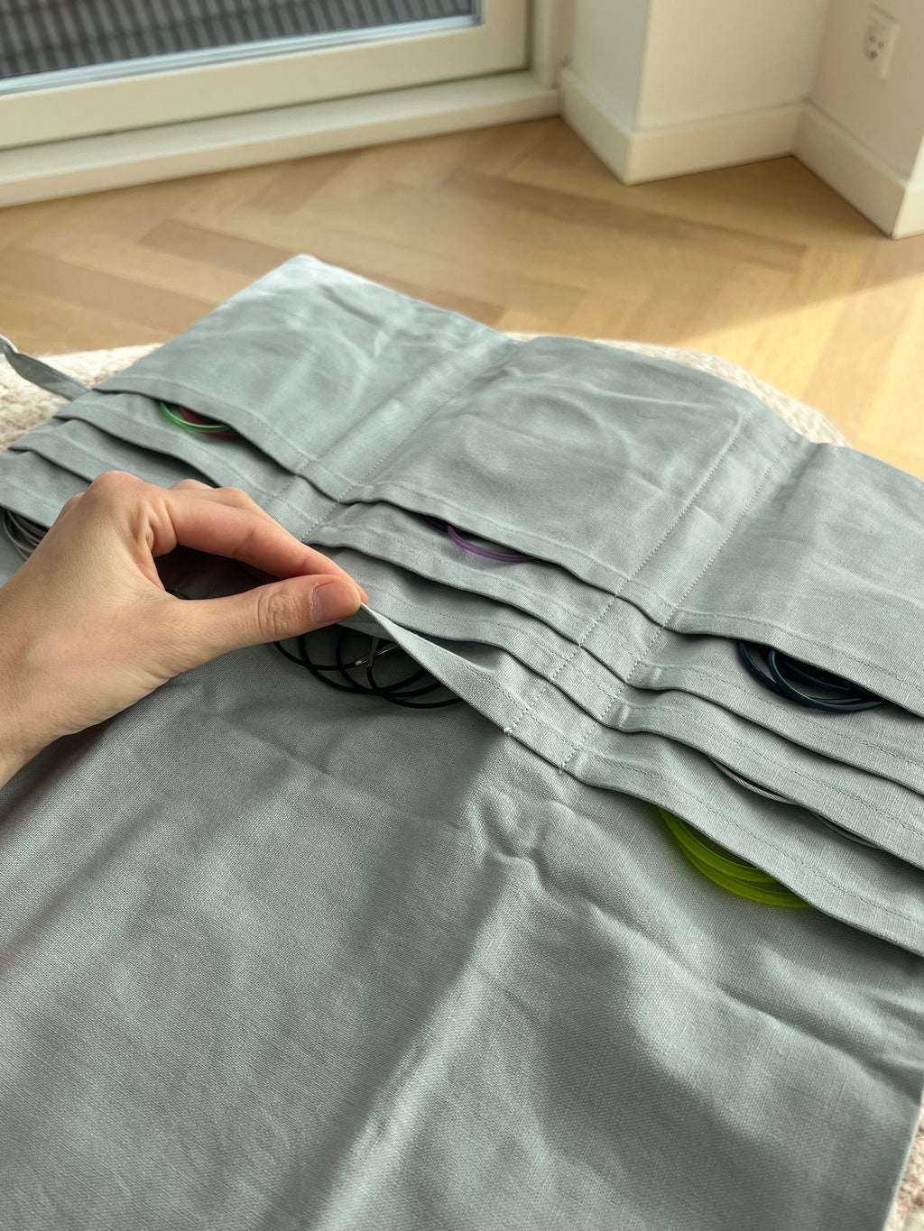Circular Knitting Needle Case | Caroline Case