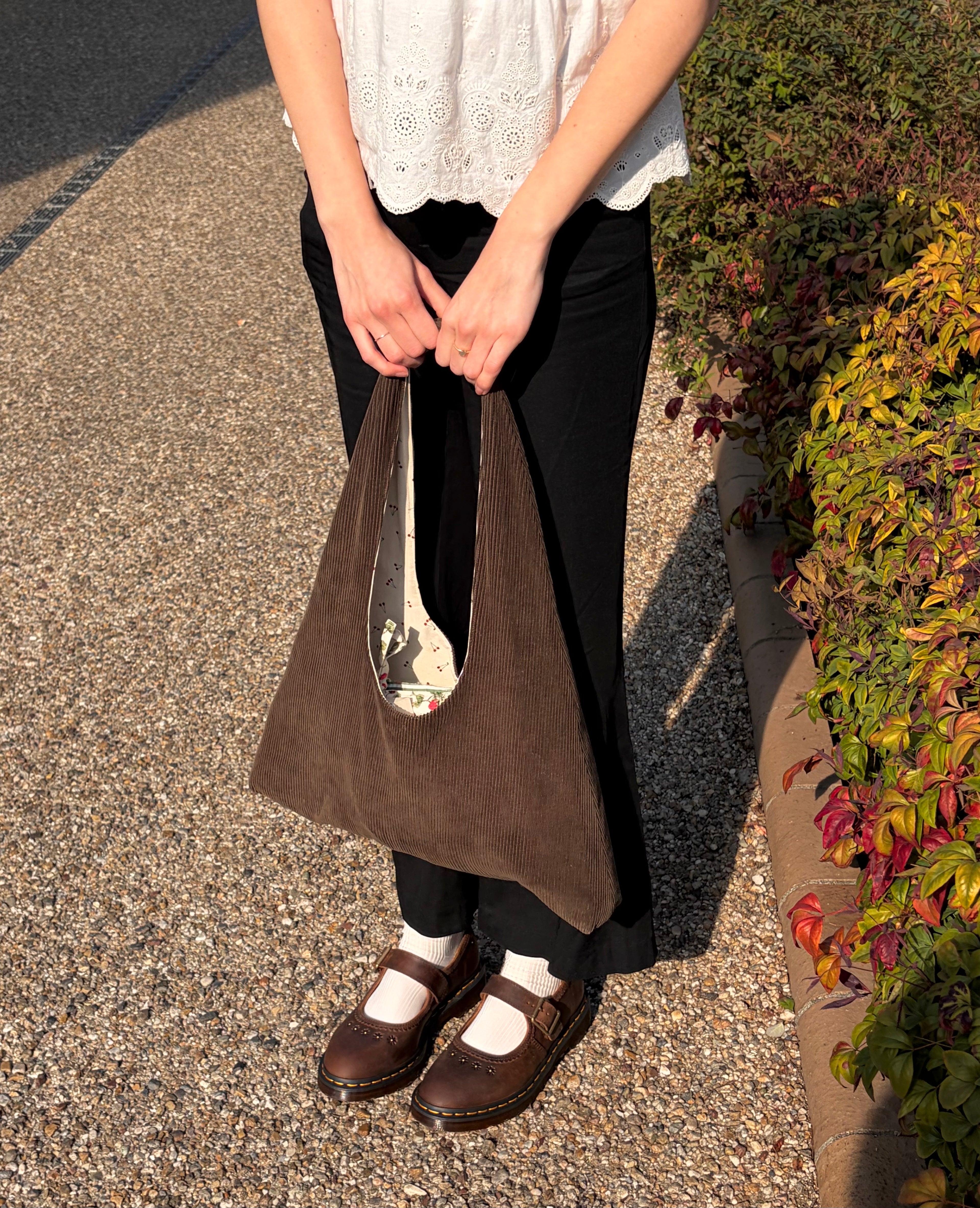 Slouchy Tote Bag Sewing Pattern | Hannah Bag