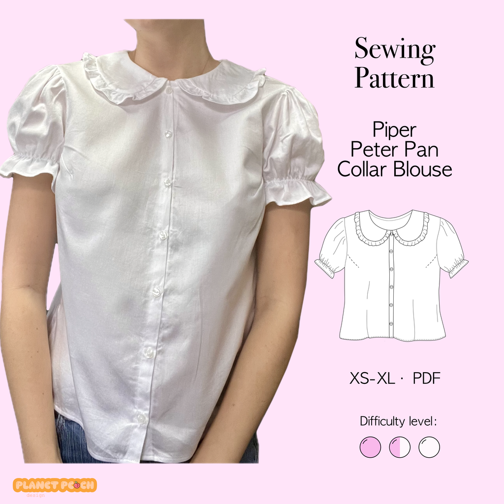Peter Pan Collar Blouse | Piper Blouse