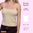 Tank Top Sewing Pattern | Taylor Top