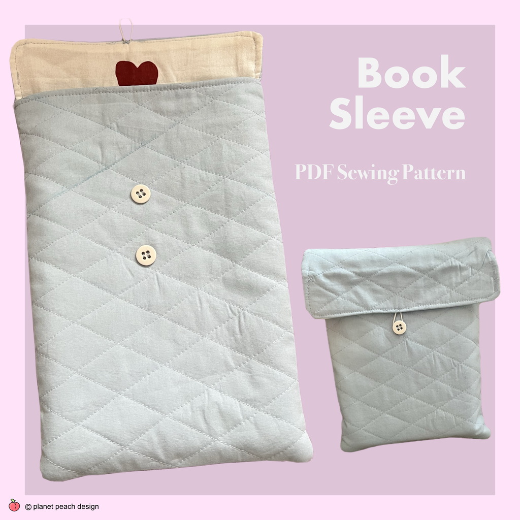 Book Sleeve Sewing Pattern