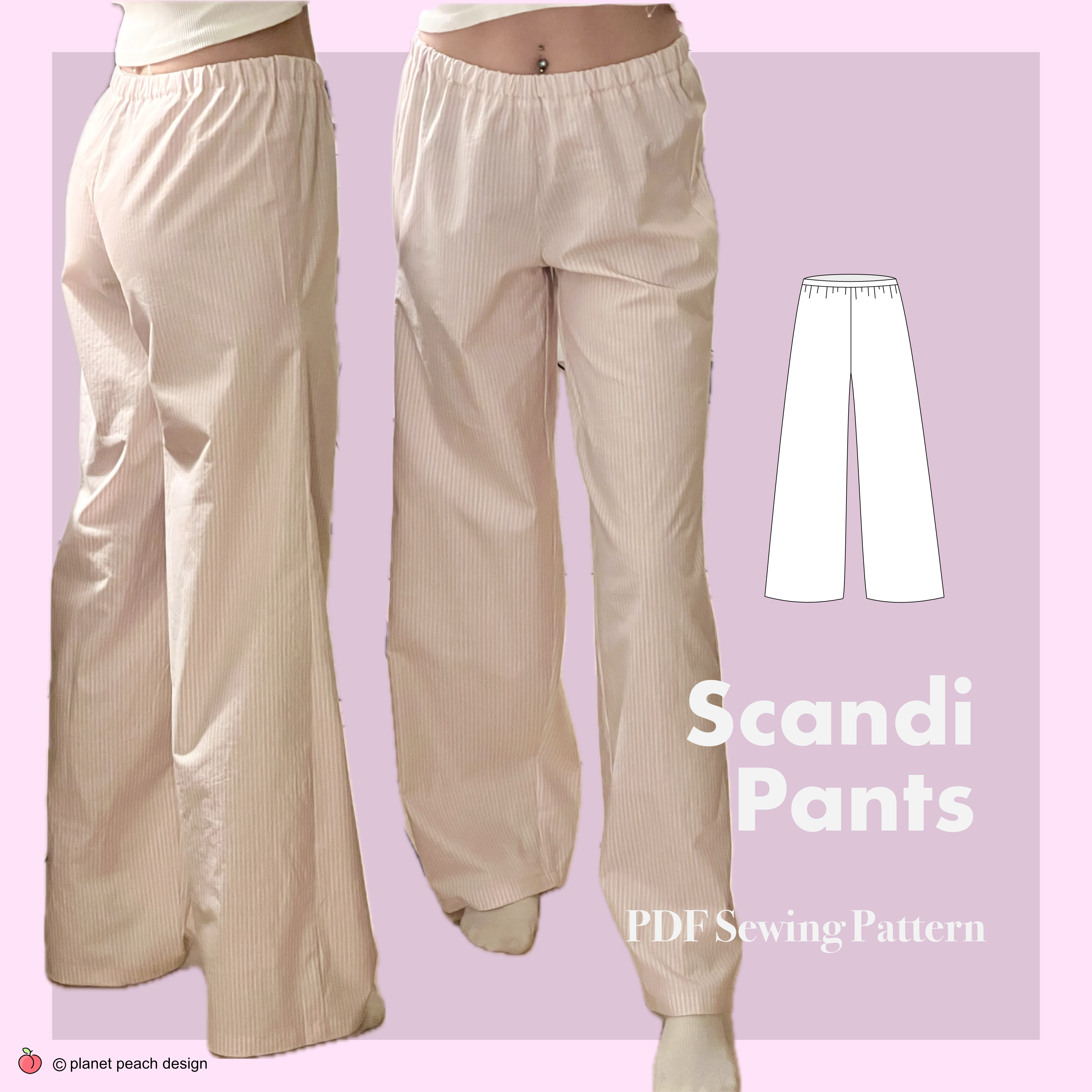Scandi Pants Sewing Pattern