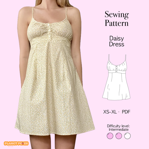 Babydoll Dress Sewing Pattern | Daisy Dress