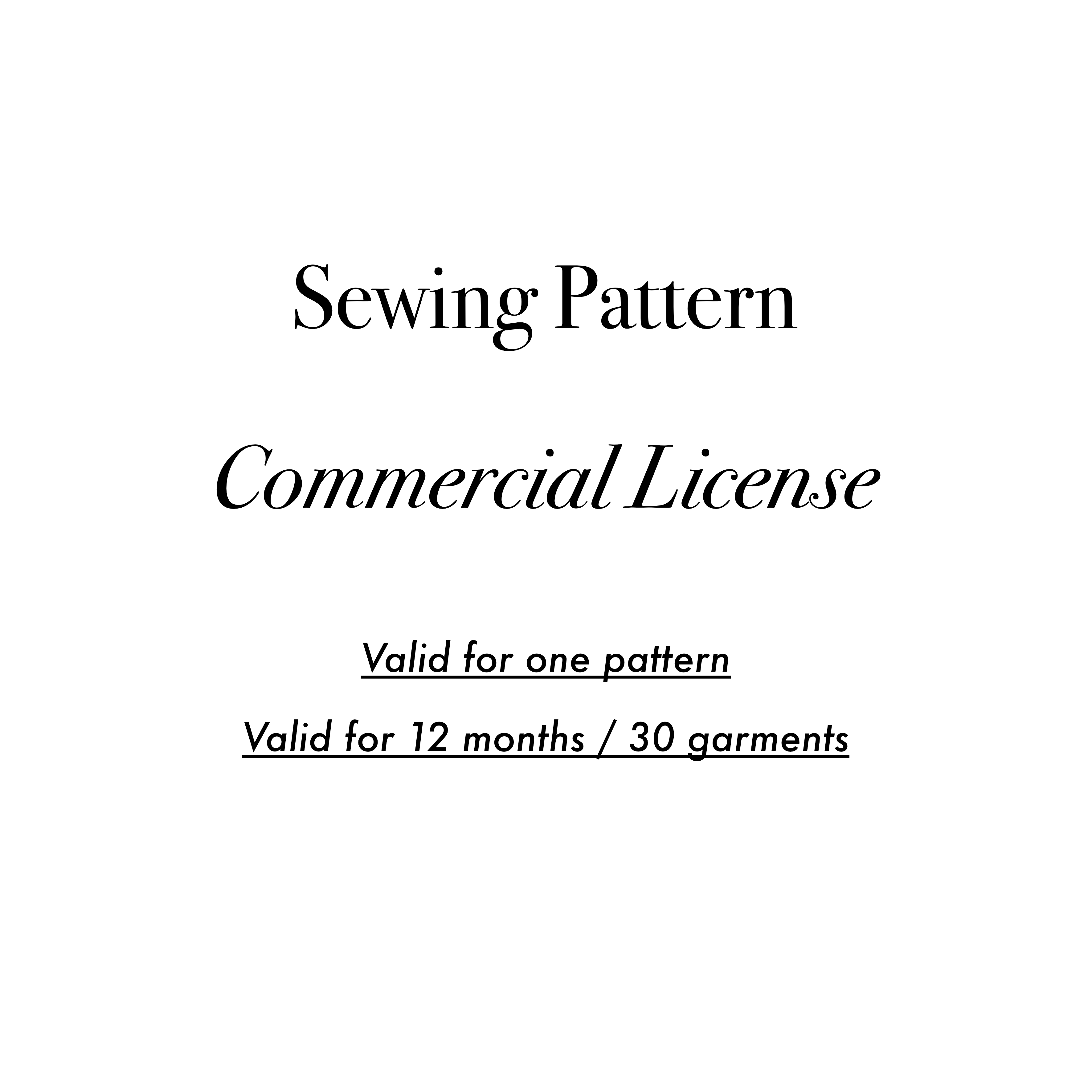 Commercial License (small)