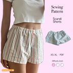 Scandi Boxer Shorts Sewing Pattern