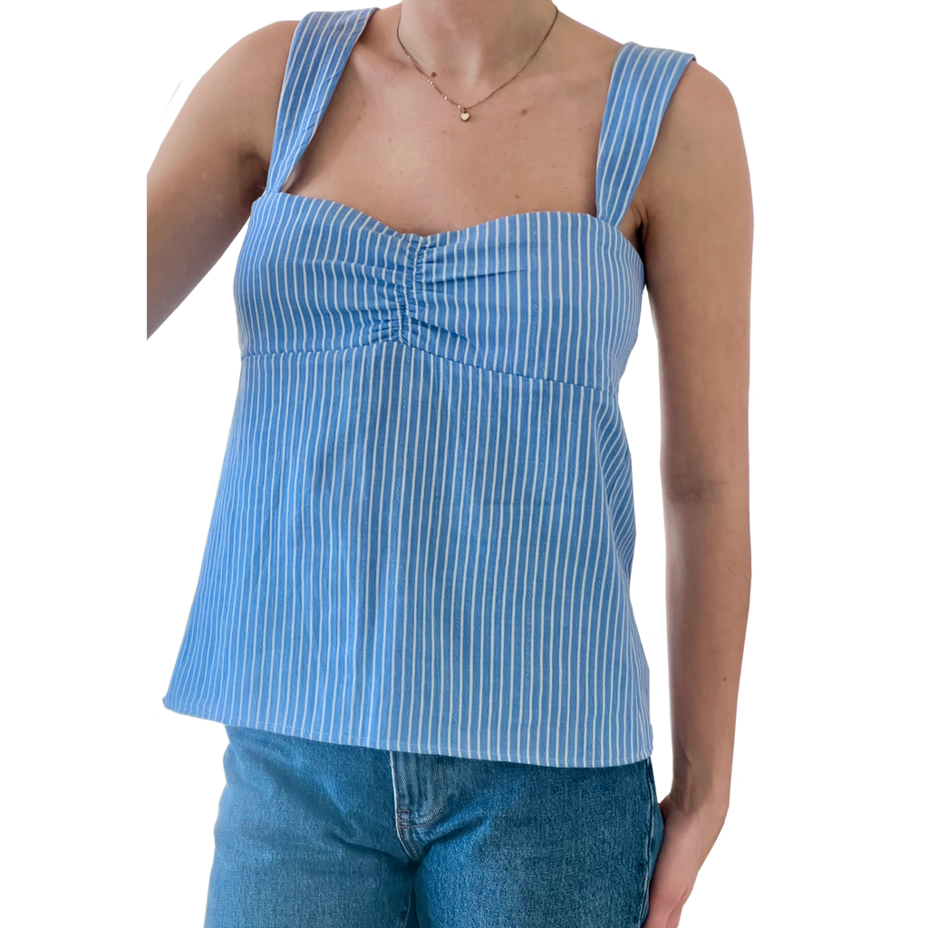 Open-Back Tube Top Sewing Pattern | Carrie Top