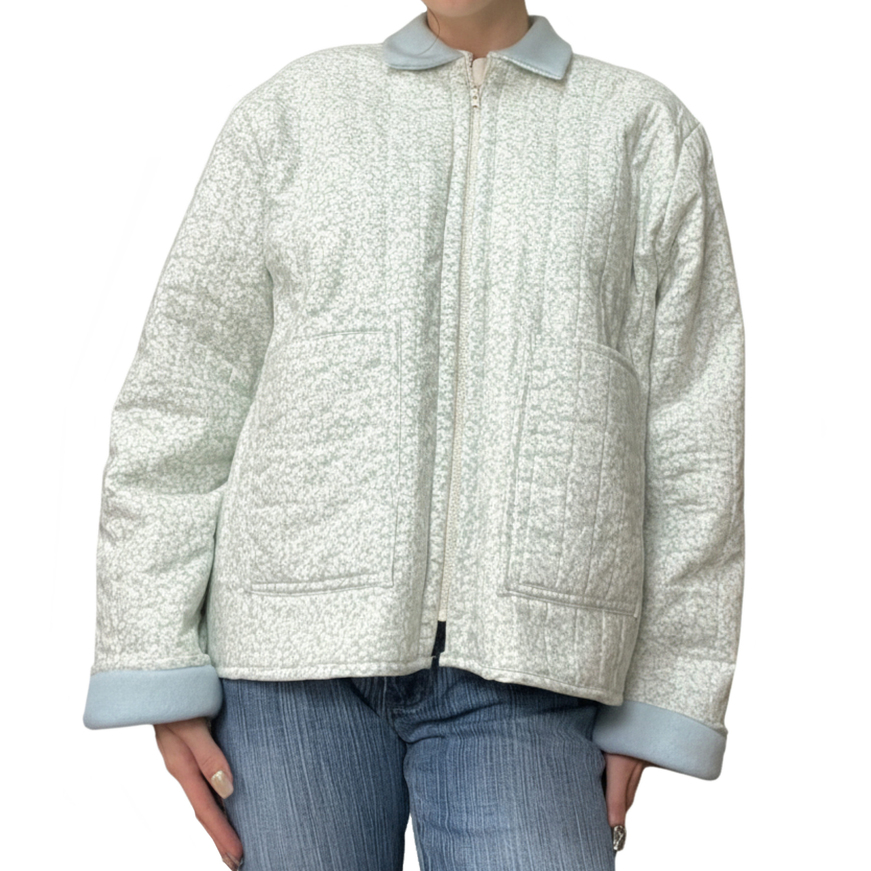 Oversized Collar Jacket | Claire Jacket