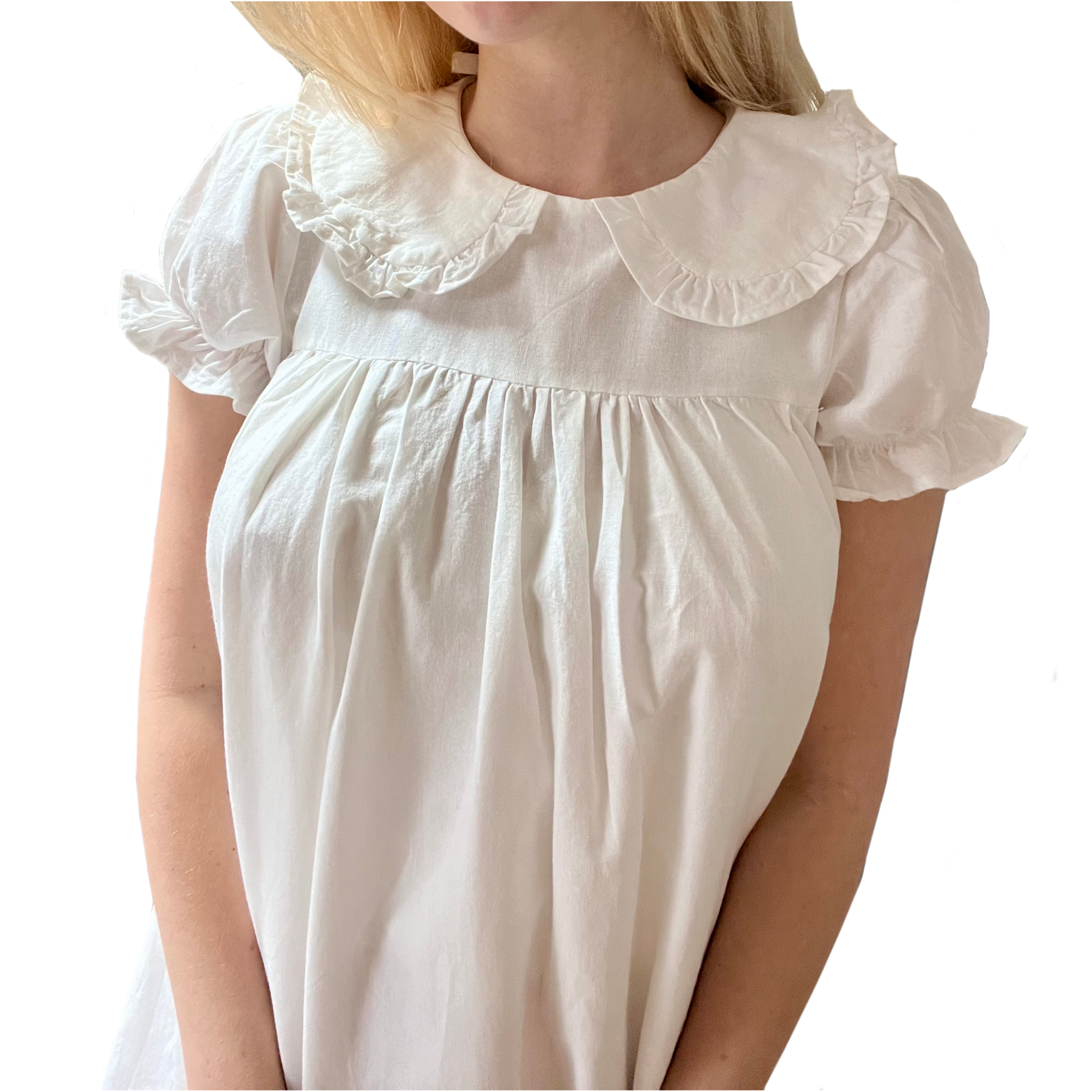 Rounded Collar Dress & Blouse Sewing Pattern | Darling Dress/Top