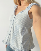 Button-Front Blouse Sewing Pattern I Esther Top