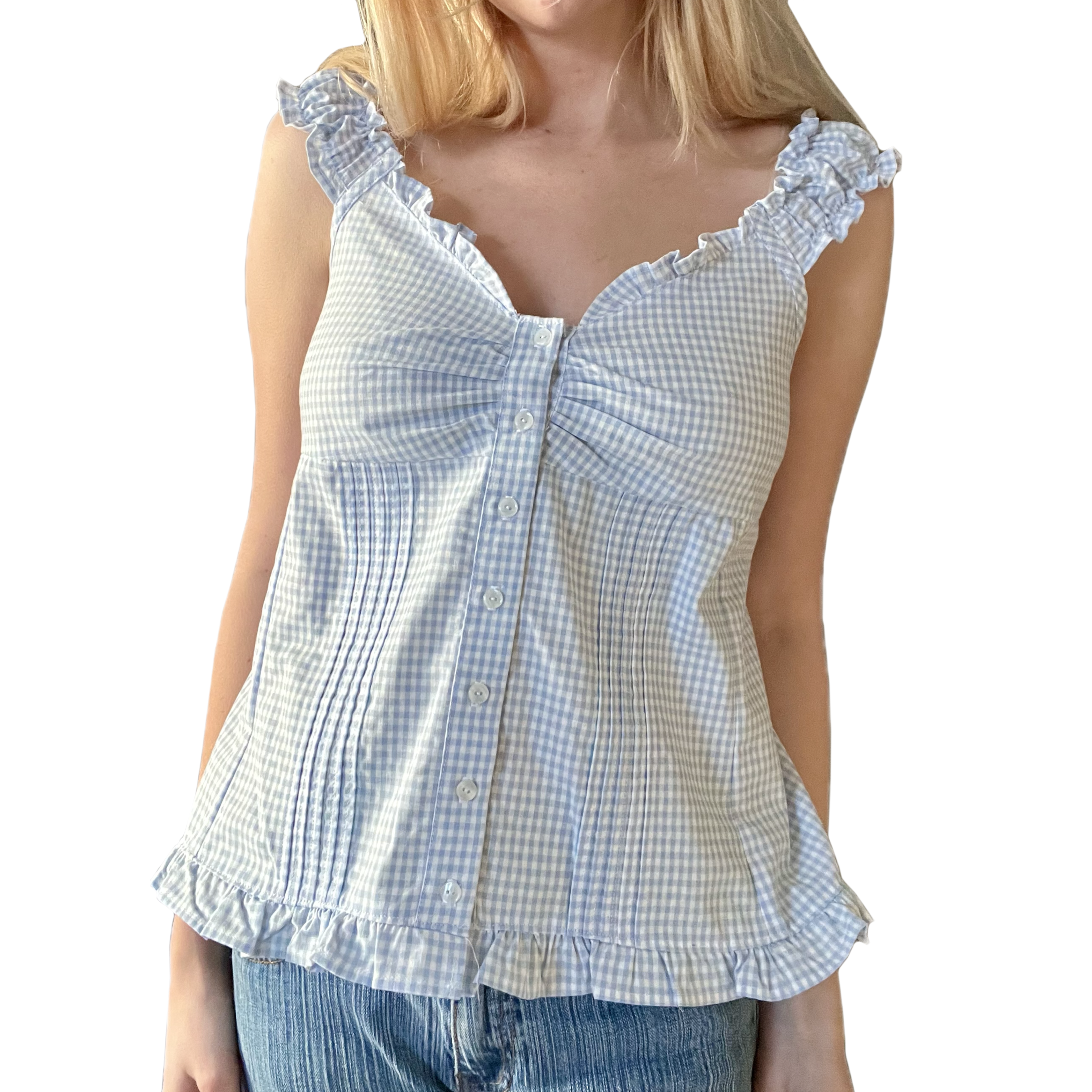 Button-Front Blouse Sewing Pattern I Esther Top