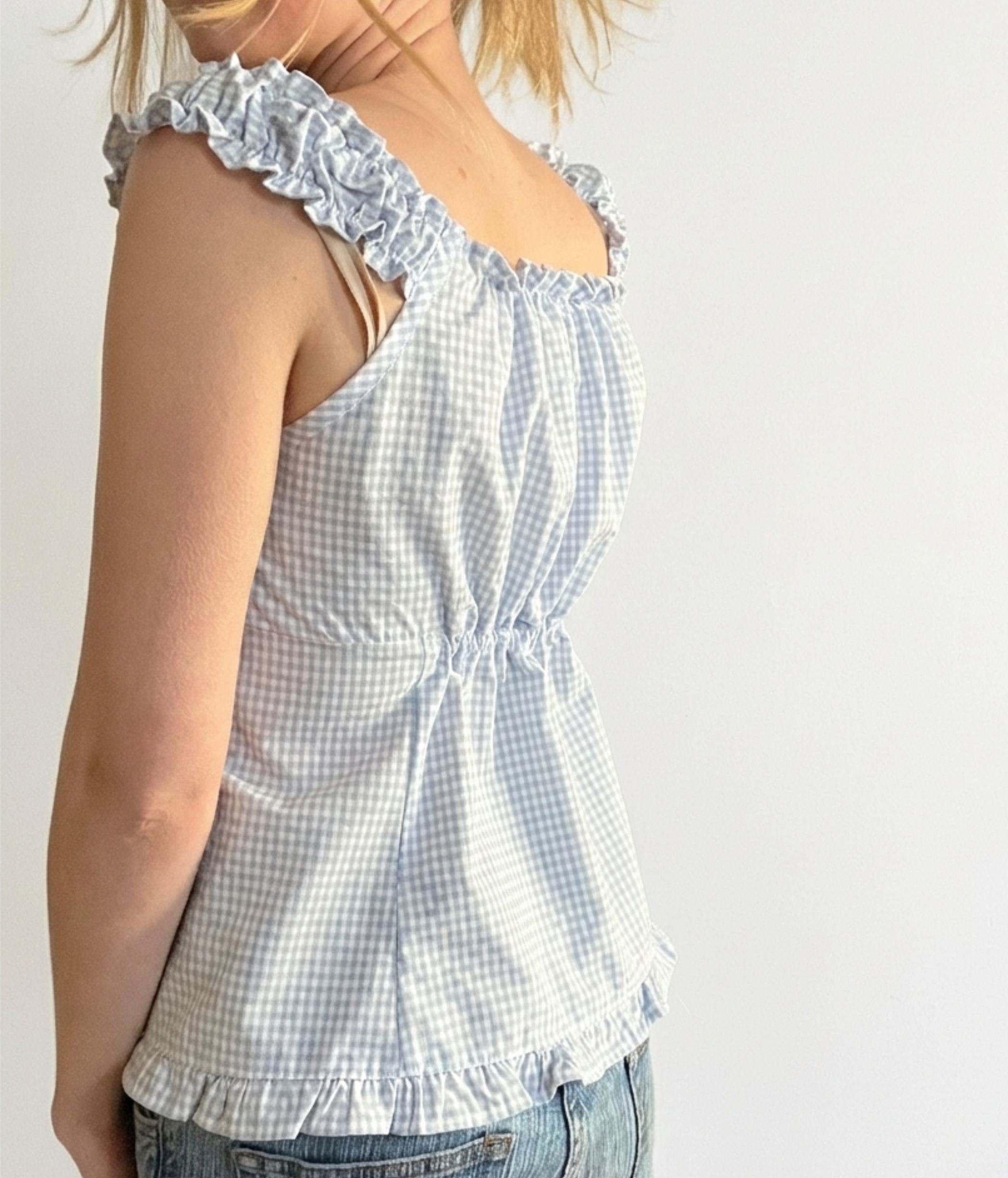 Button-Front Blouse Sewing Pattern I Esther Top