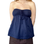 Y2k Bandeau Top Sewing Pattern | Haley Top