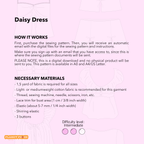 Babydoll Dress Sewing Pattern | Daisy Dress