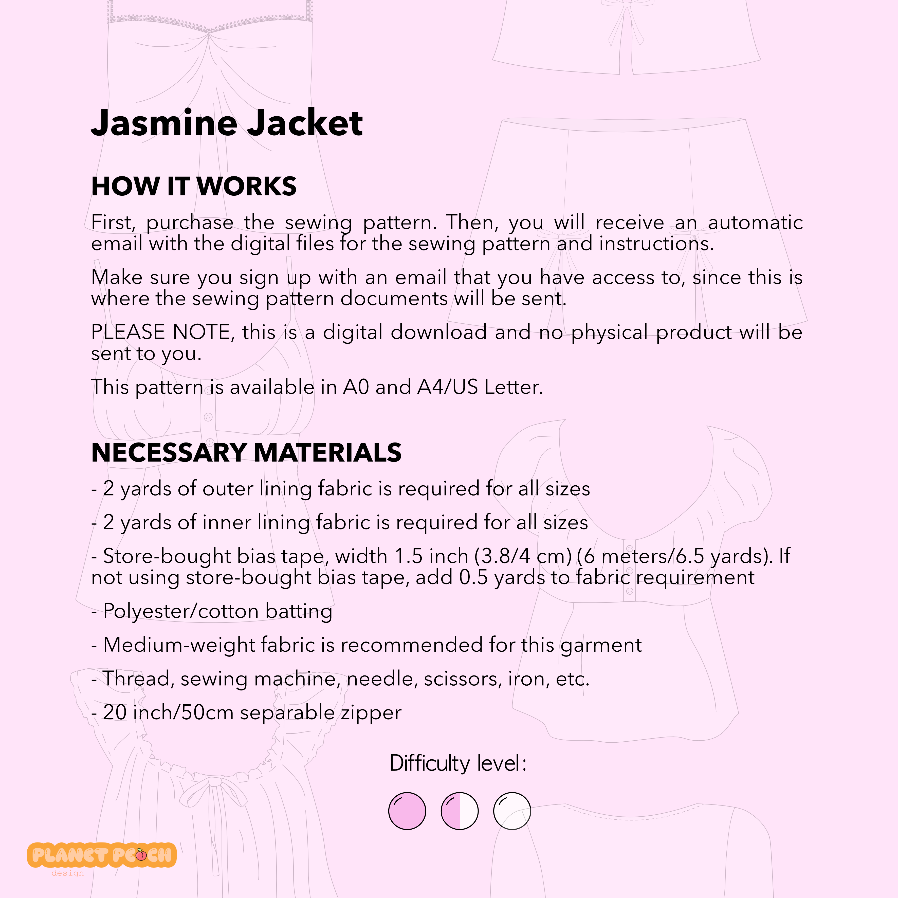 Oversized Autumn Jacket | Jasmine Jacket