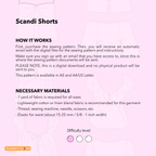 Scandi Boxer Shorts Sewing Pattern