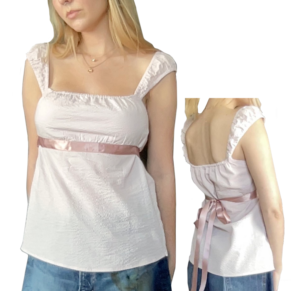 Coquette Babydoll Top Sewing Pattern | Karly Top