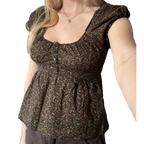 Babydoll Top Sewing Pattern | Melly Top