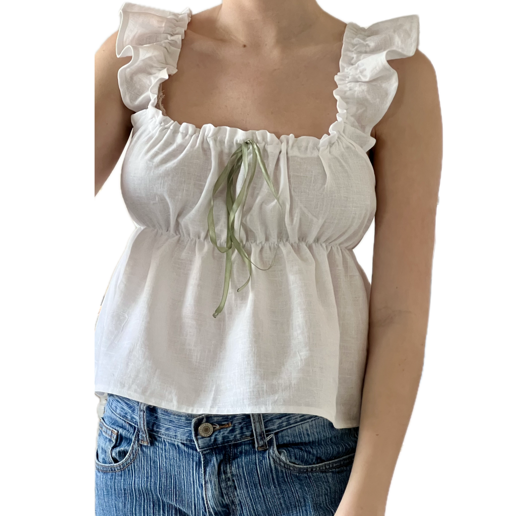 Babydoll Peplum Top Sewing Pattern | Phoenix Top