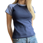 Raglan T-Shirt/Long-Sleeve Sewing Pattern