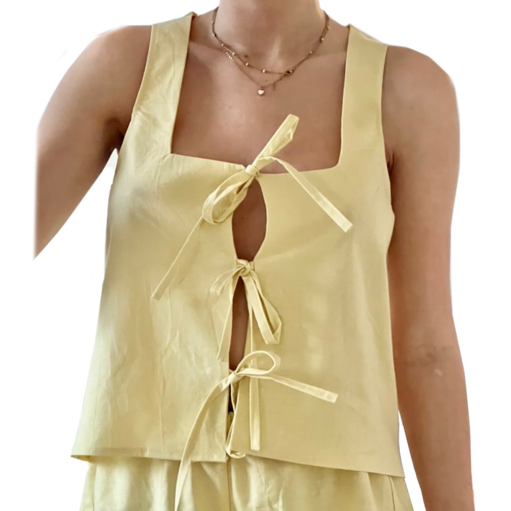 Tie-Front Top Sewing Pattern | Thea Top