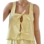 Tie-Front Top Sewing Pattern | Thea Top