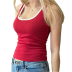 Lace Trim Tank Top Sewing Pattern | Tiffany Top