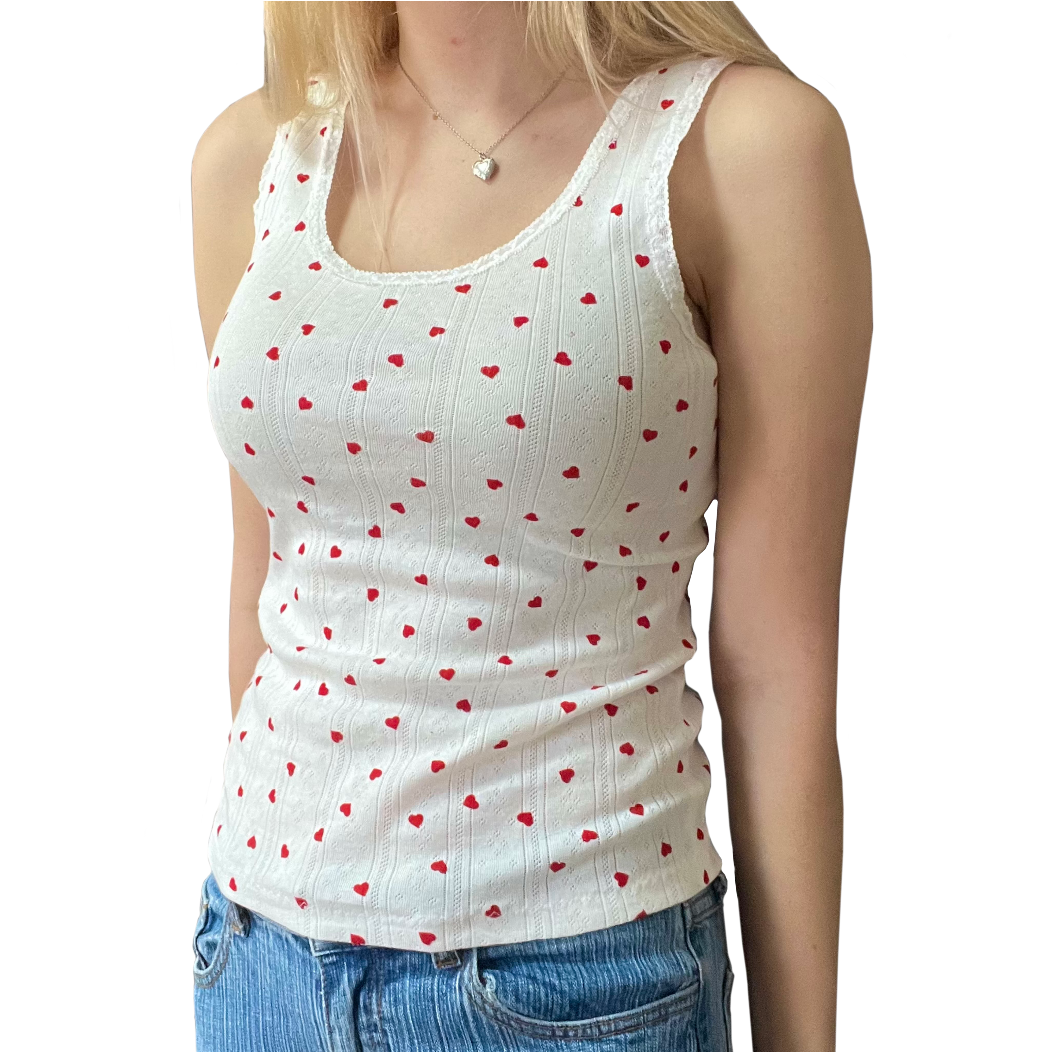 Lace Trim Tank Top Sewing Pattern | Tiffany Top