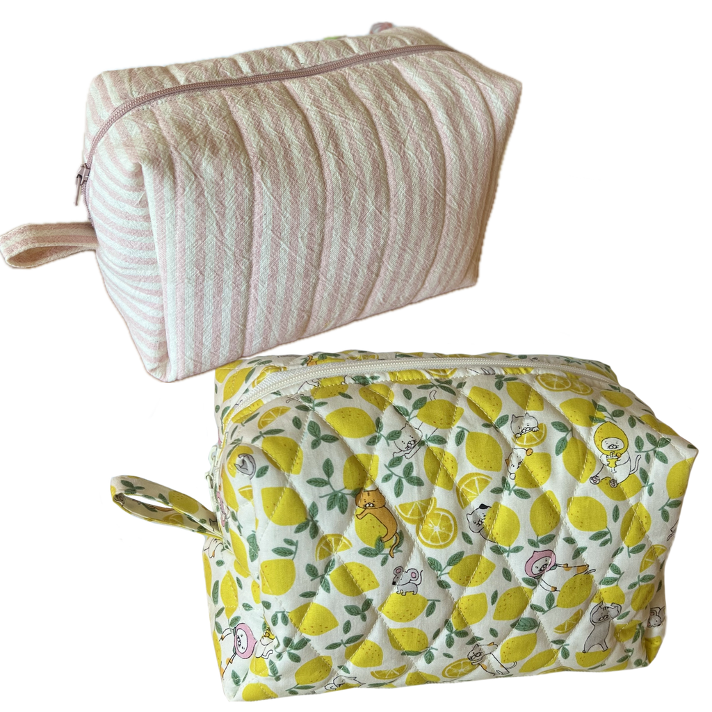 Toiletry Makeup Bag Sewing Pattern